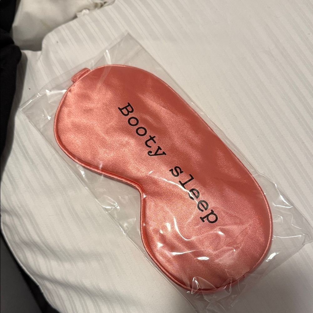 Pink Satin Sleep Mask from Frank Body